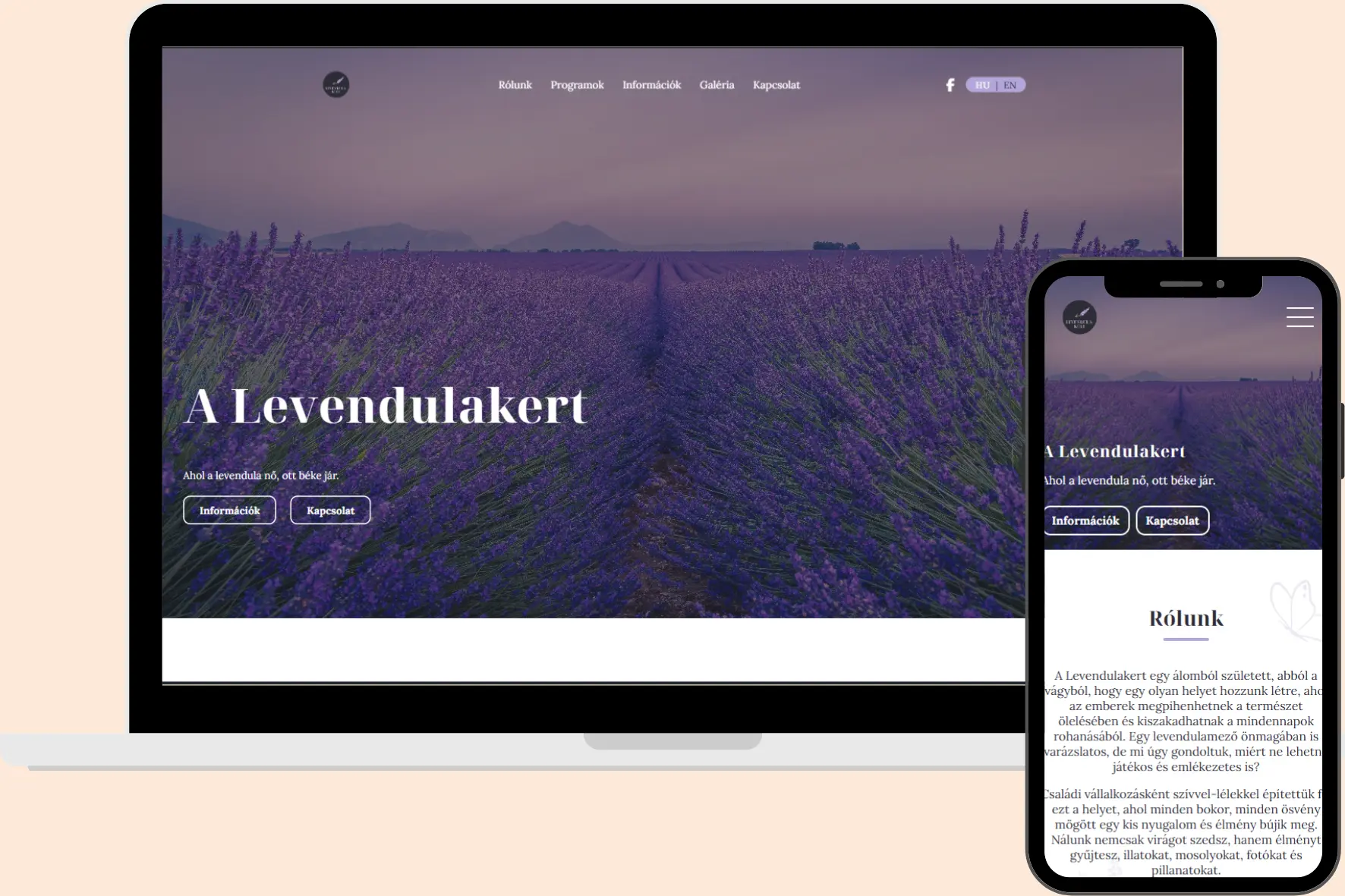 A Levendulakert
